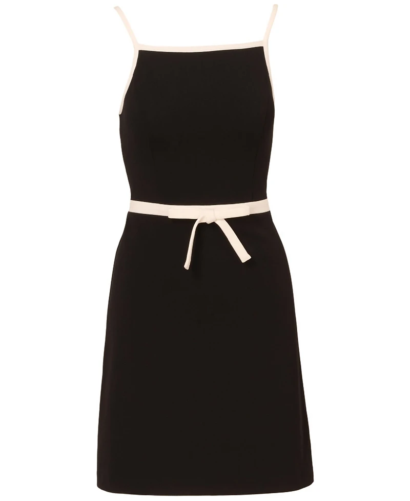 Adrianna Papell Women's Sleeveless Crepe A-Line Dress
