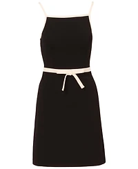 Adrianna Papell Women's Sleeveless Crepe A-Line Dress