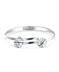 Bling Jewelry Jingle Bells Butterfly Bangle Bracelet Small Wrist 6.5 Inch .925 Sterling Silver Bells Silver Plated Adjustable