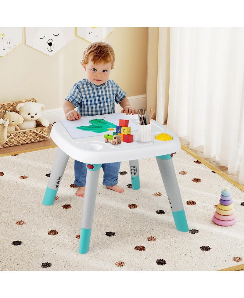 Slickblue Toddler 6-in-1 Activity Center Jumper Table