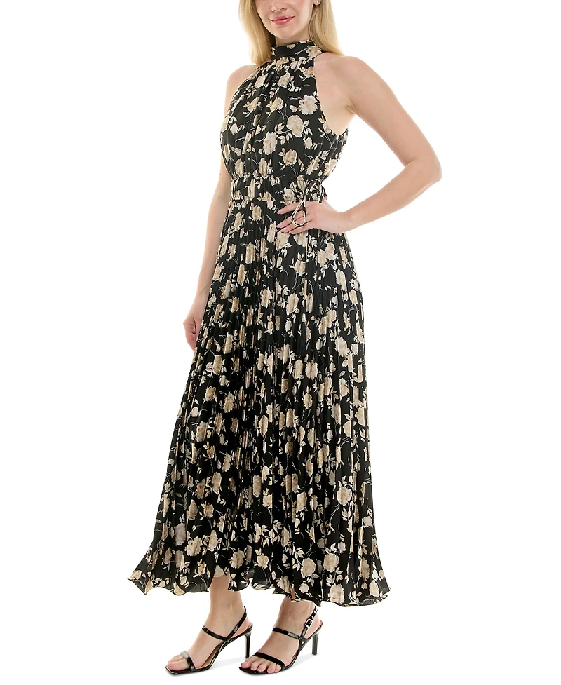 Taylor Women's Mock-Neck Sleeveless Dress