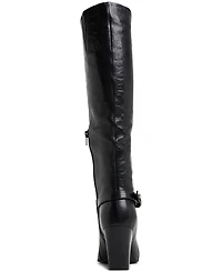 Aldo Women's Saddle Buckle Tall Dress Boots