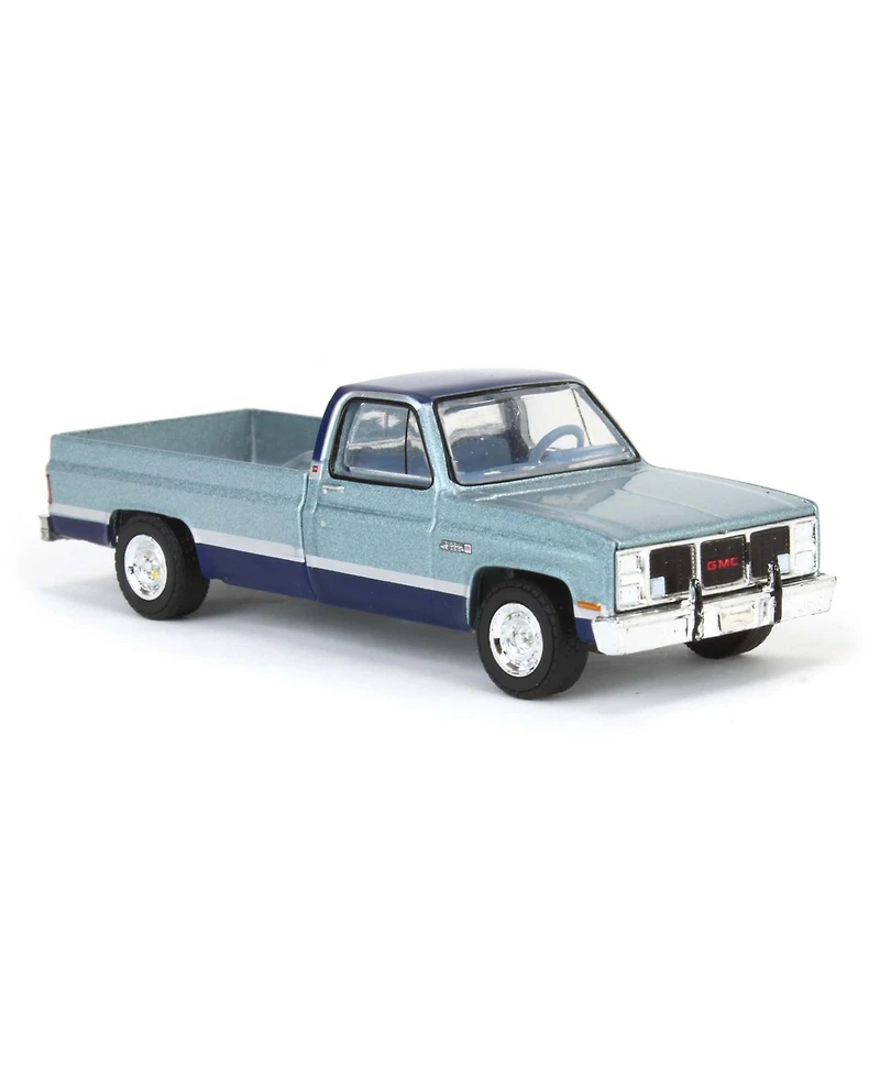 1/64 1985 Gmc Sierra Classic K2500, Silver & Blue, Down on the Farm