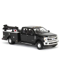 1/64 2020 F-450 Super Duty Dually Service Bed & Crane Black Exclusive 51397-b