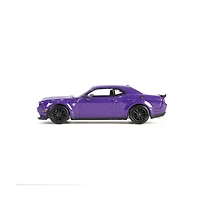 1/64 2023 Dodge Challenger Srt Hellcat Jailbreak, Plum Showroom Floor