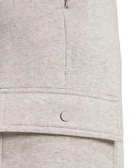 adidas Men's All Season Fleece Loose Cargo Open Hem Pants