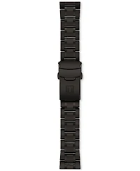 Tissot Men's Swiss Chronograph Seastar 1000 Black-Tone Stainless Steel Bracelet Watch 38mm