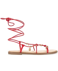 Wild Pair Reinaa Strappy Lace-up Flat Sandals, Exclusively at Macy's