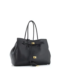 Pre-Owned Balenciaga Medium Bel Air Carry All Bag Leather