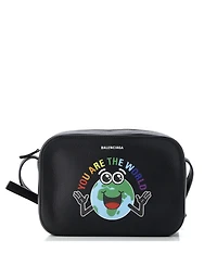 Pre-Owned Balenciaga Small Everyday Camera Bag Printed Leather