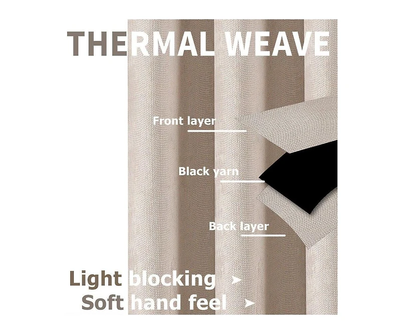 Kate Aurora Hotel Chic 2 Pack Light Filtering Grommet Top Window Curtains - 52 in. W x 84 L, Rose/Pink