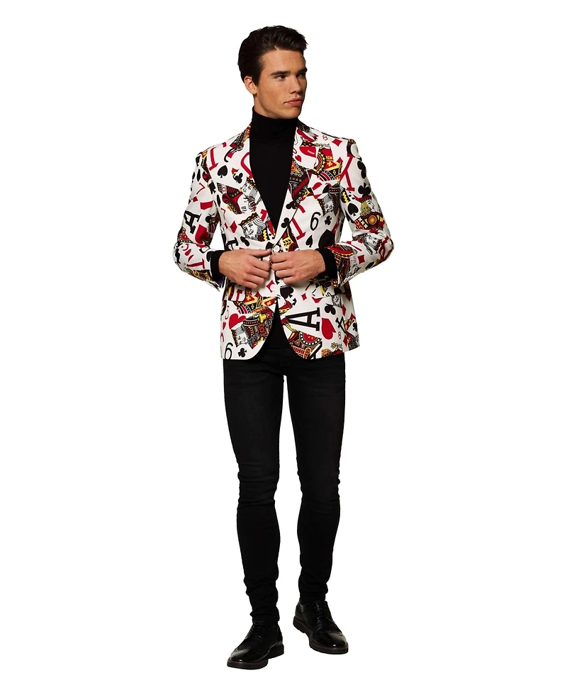 OppoSuits Men's Party Blazers - Printed Theme Jackets Multicolor