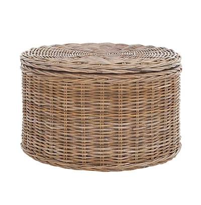Jesse Wicker Storage Coffee Table