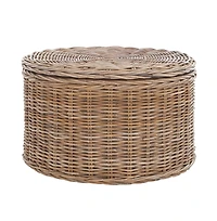 Jesse Wicker Storage Coffee Table