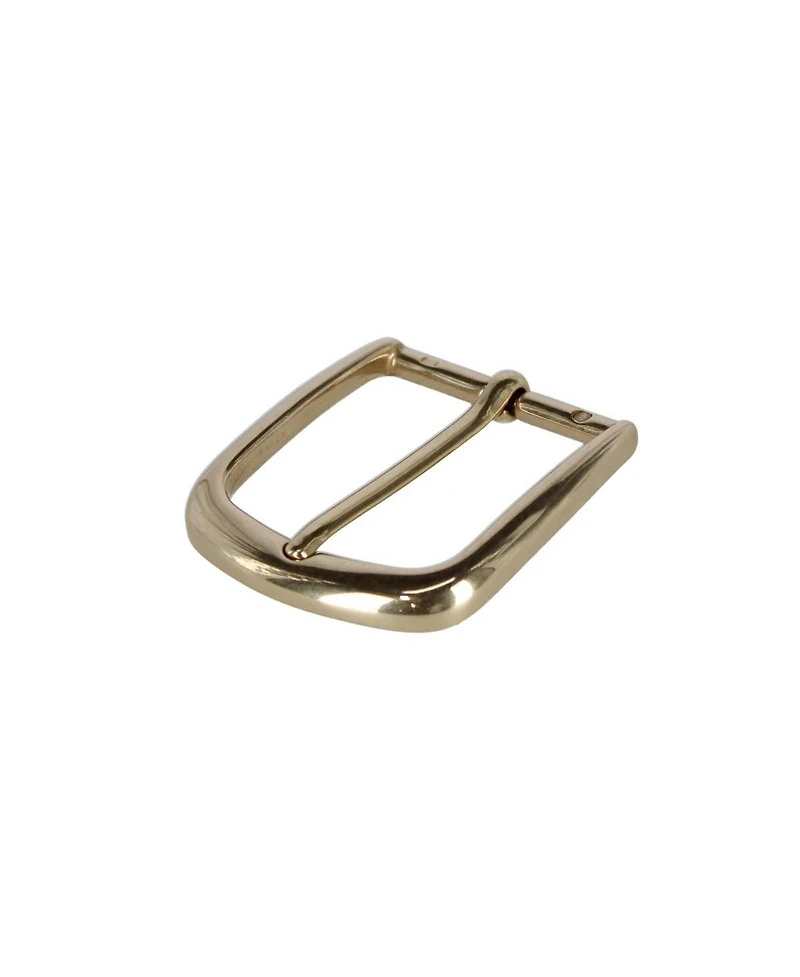 Trafalgar Men's 35mm Solid Brass Italian Classic Rounded Harness Belt Buckle