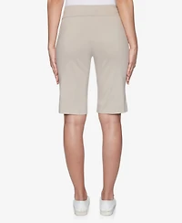 Ruby Rd. Petite Pull On Tech Bermuda Short