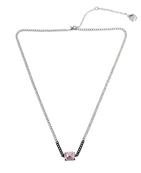 Steve Madden Punk Romance Stone Pendant Necklace