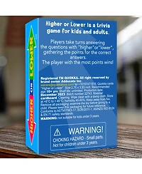 Quokka Board Game for Kids - Family Card Game for Kids and Adults - Higher or Lower | Guess Fun Questions | Easy to Learn | 2 + Players