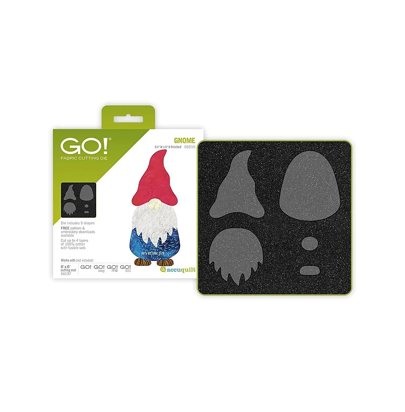 Accuquilt Go! Gnome Die