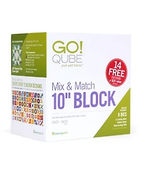 Accuquilt Go! Qube Mix & Match 10" Block