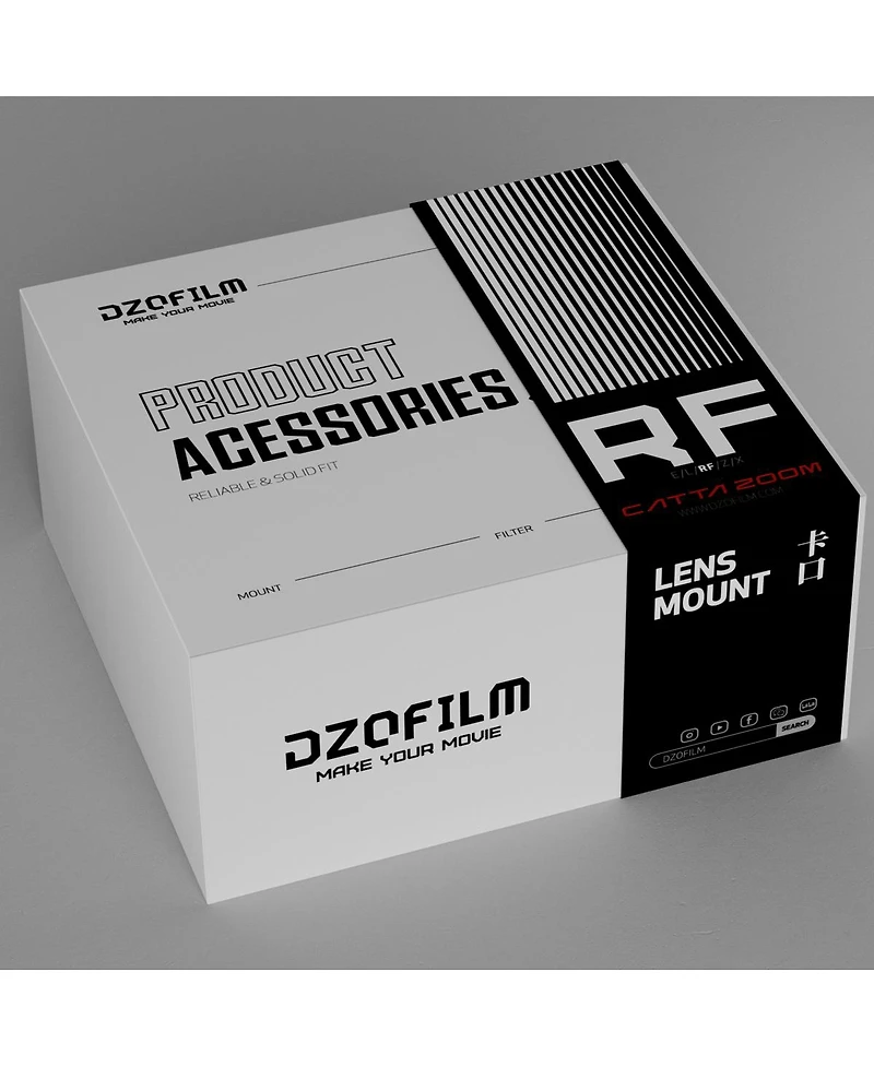 Dzofilm Catta Zoom Bayonet Mount Lens Adapter for Canon Rf