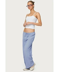 Edikted Women's Olivia Striped Loose Fit Pants
