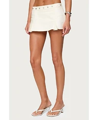 Edikted Women's Keli Studded Mini Skort