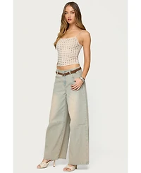 Edikted Women's Vallie Grommet Tank Top