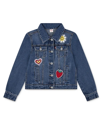 Levi's Big Girls Patched Trucker Jacket