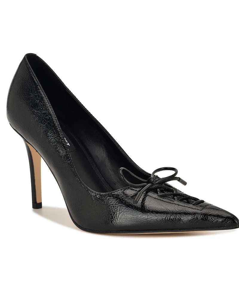 Nine West Women's Anora Lace-Up Slingback Pumps