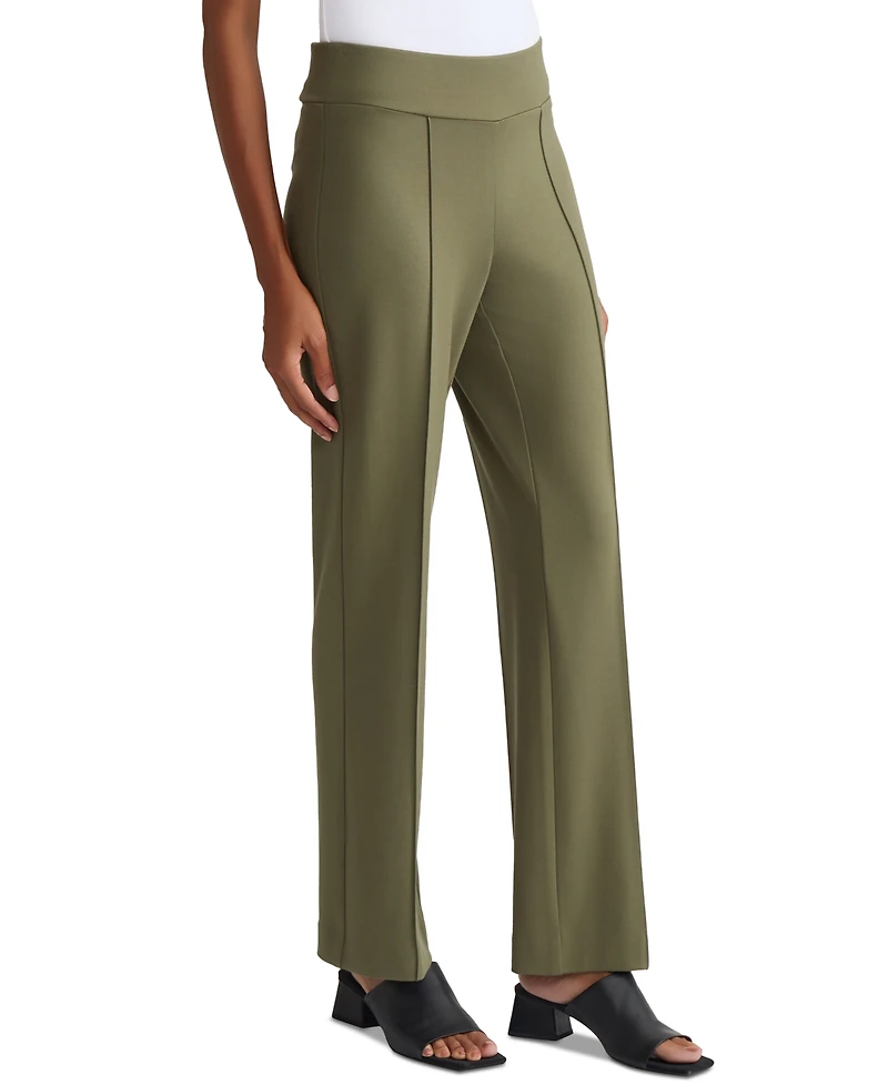 Jones New York Petite Pintucked Pull-On Knit Pants
