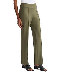 Jones New York Petite Pintucked Pull-On Knit Pants