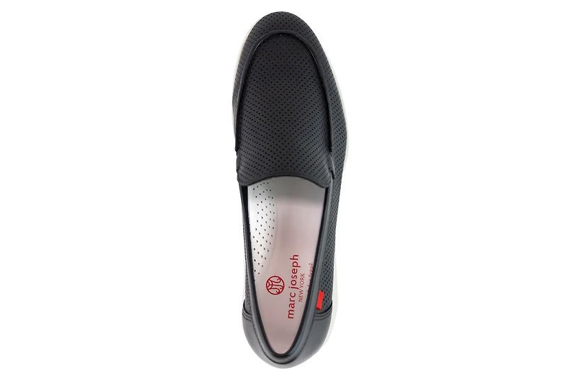 Marc Joseph New York Womens Bayview Lane Slip on Venetian Loafer