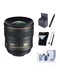 Nikon 24mm f/1.4G Ed Af-s Nikkor Lens, Bundle with 77mm Filter Kit, Lens Wrap, Cleaning Kit and Lens Cap Tether