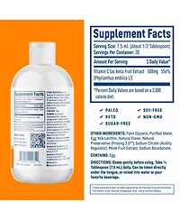 NativePath Liposomal Vitamin C 500mg with Amla Extract - High Absorption Immune Support Supplement - Orange Flavor, 30 Servings
