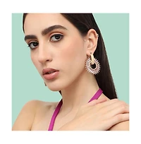 Sohi Women's Celestrial Drop Earrings