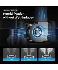 Morento Smart Humidifier for Bedroom Large Room Home, 6L Cool Mist Humidifiers with Essential Oil Diffuser, App & Voice Control