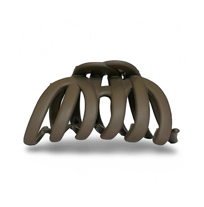 Extra Large Matte Claw Clip - Brown