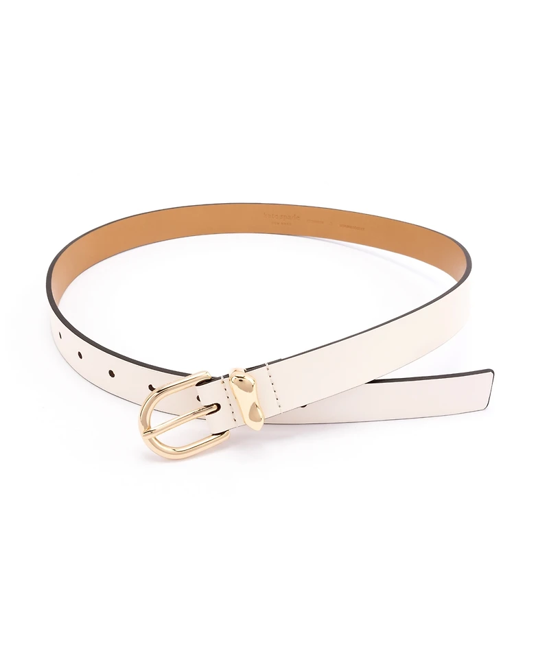 Kate Spade New York Women's 25mm Molten Metal Keeper Belt