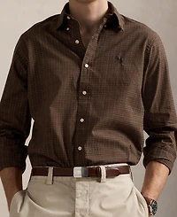 Polo Ralph Lauren Men's Classic-Fit Plaid Twill Shirt