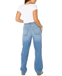 Celebrity Pink Juniors' Straight-Leg Jeans