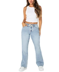 Celebrity Pink Juniors' Drawstring Bootcut Jeans