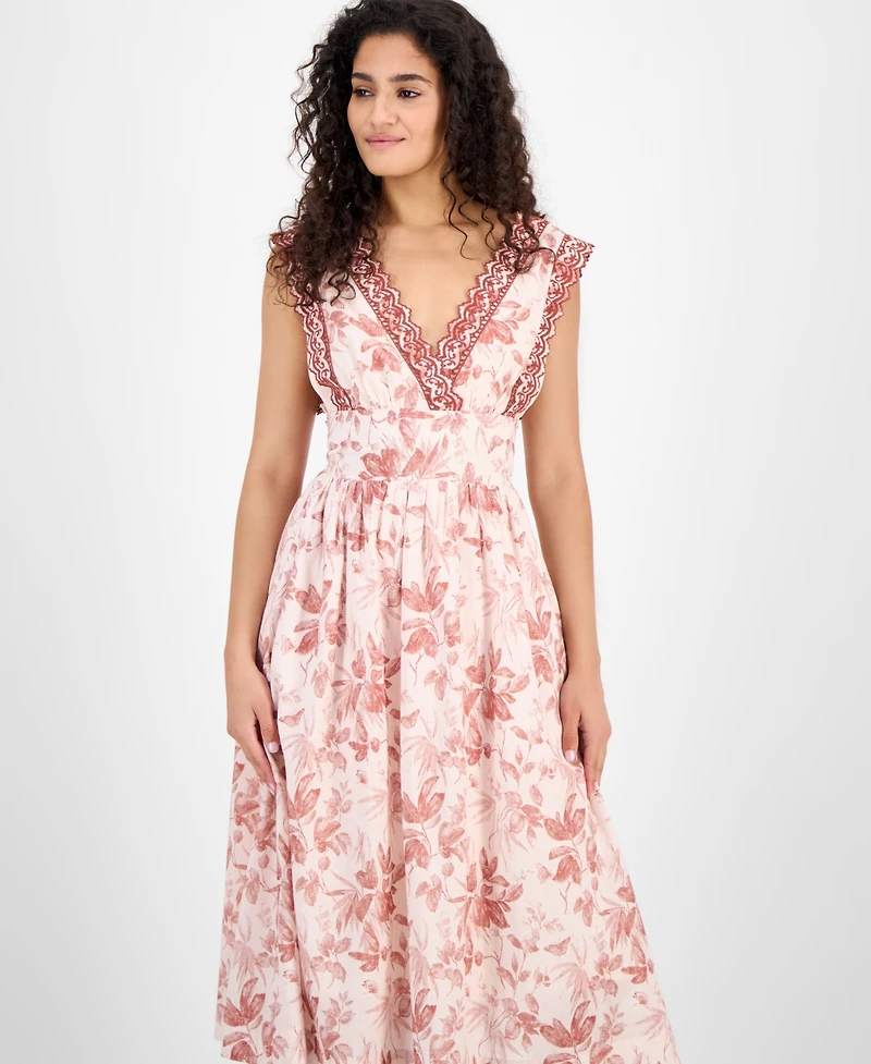 En Saison Women's Sedona Midi Dress