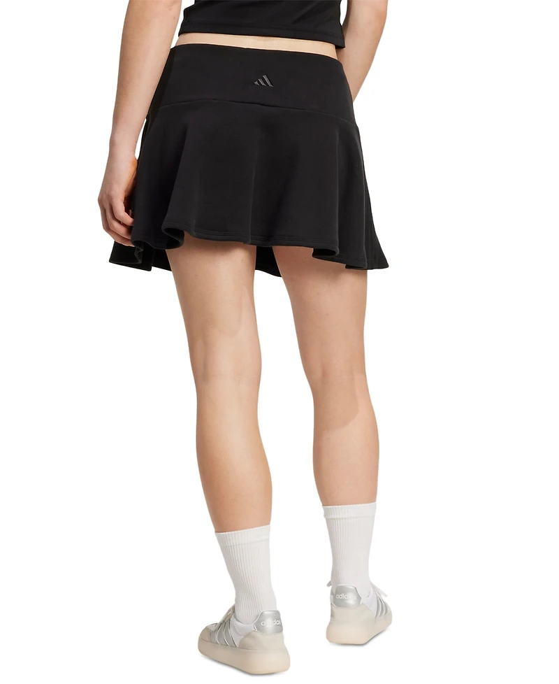 adidas Women's Essentials 3-Stripes Pull-On Skirt