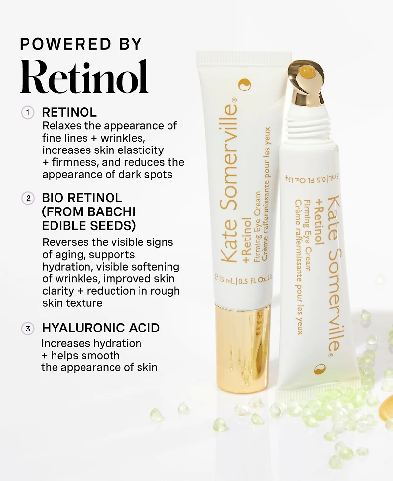 Kate Somerville +Retinol Firming Eye Cream, 0.5 oz.