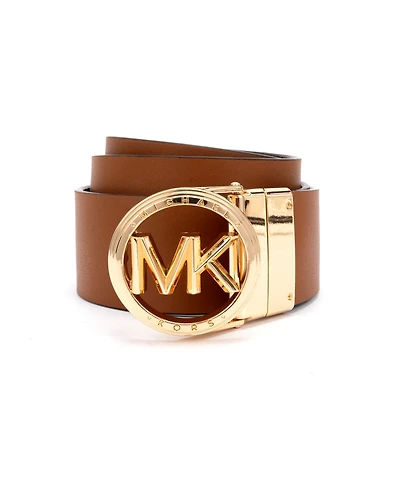Micheal Kors Women's Embossed Logo Reversible Belt