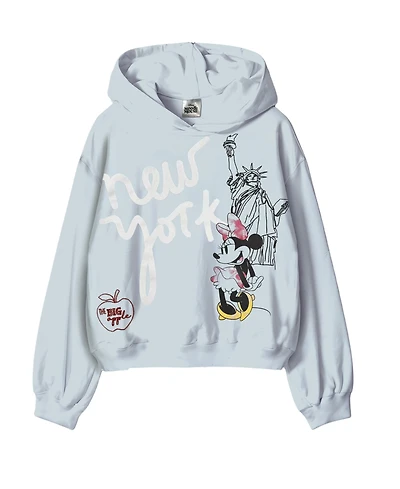Disney Big Girls Minnie New York Hoodie