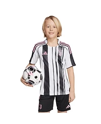 Adidas Big Boys and Girls White Juventus 2025/26 Home Replica Jersey