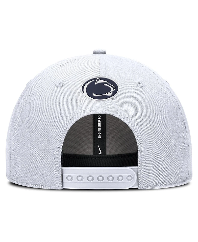 Nike Men's White Penn State Nittany Lions Rise Practice Adjustable Hat
