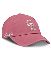 Nike Men's and Women's Pink Colorado Rockies Club Adjustable Hat